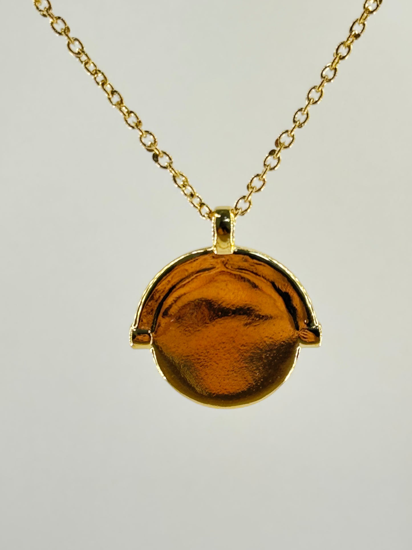 TEMPUS FUGIT NECKLACE GOLD